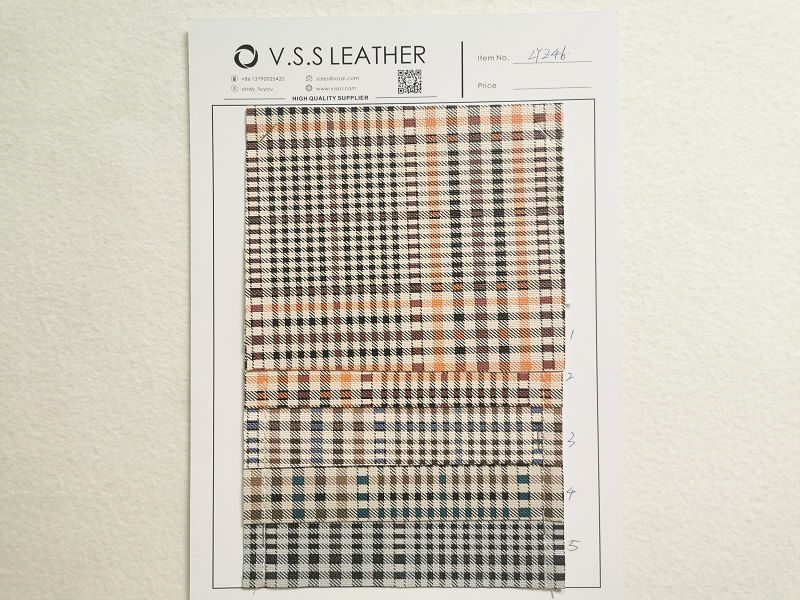 manufacture price plaid leather (2).jpg