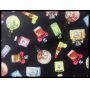 Printed Leather Fabric For Handbag,hairbows,crafts