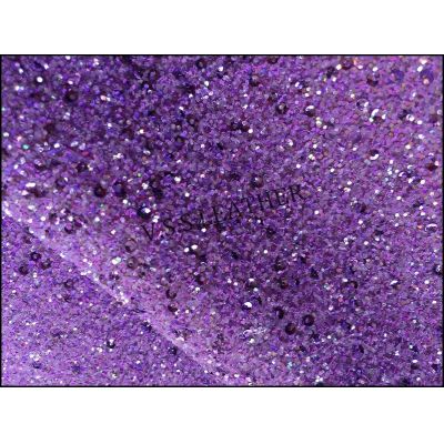 Lavender Sequin Chunky Glitter Fabric