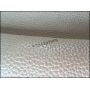 Metallic Silver Color PVC Synthetic Leather  