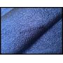 Dark Blue Metallic  Faux Leather Fabric