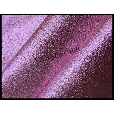 Pearlized Metallic Faux leather 