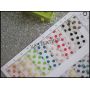 Dot Transparent Synthetic Leather Fabric