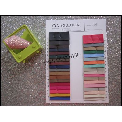 Colorful Soft Synthetic Leather Fabric