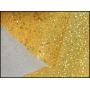 Yellow And Silver Color Chunky Glitter Leather 
