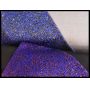 Triangle Printed Chunky Glitter leather Fabric