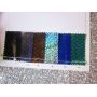 Mermaid Scale Smooth Glitter Leather Fabric