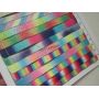 Superfine Rainbow Glitter Fabric Vinyl