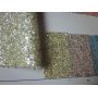 Many Colors In Stock Chunky Glitter Leather Fabric