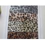 Leopard Printed PVC Leather Fabric