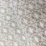 White Spider Web Mesh Glitter Fabric