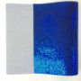 Mesh Glitter Vinyl Blue Color