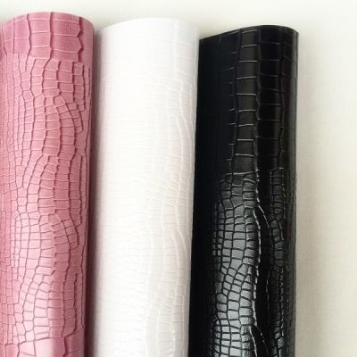 Crocodile PVC Leather Fabric