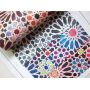 Stock Colorful Printing Leather