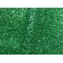 Green Color Chunky Tinsel Glitter Leather
