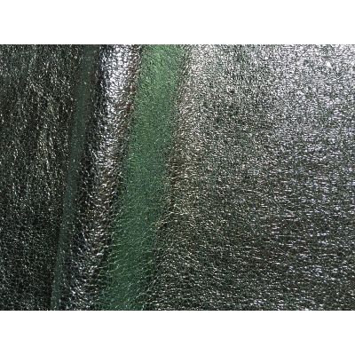 Light Green Crackle PU Leather