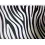 Zebra Printing PVC Leather