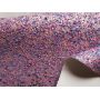 Pink Color Sequin Chunky Glitter Leather