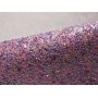 Pink Color Sequin Chunky Glitter Leather