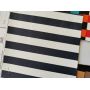 Stripes Synthetic Leather Fabric