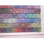 Printed Rainbow Glitter Leather 