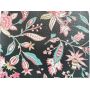 In Stock Floral Leather Fabric