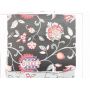 Floral PVC Leather Fabric 