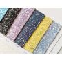 Glitter Leather Fabric Made In China