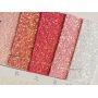 Glitter Leather Fabric Made In China