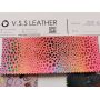 Patterned Fine Glitter Leather Fabric