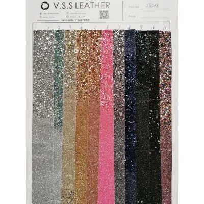Chunky Fine Glitter Mixed Leather 
