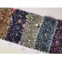 Shell Sequin Mix Chunky Glitter Leather