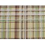 Plaid Faux Leather Thick Soft Material