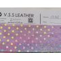 Dots Fine Glitter Leather Fabric