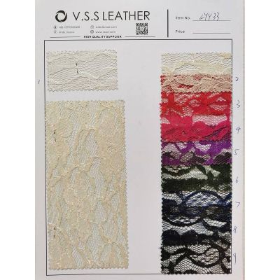 Lace Pattern Jelly Leather 