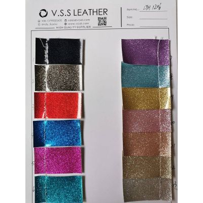Glitter for craft,Glitter leather for bows,Glitter leather for hair bows,glitter fabric,glitter vinyl fabric
