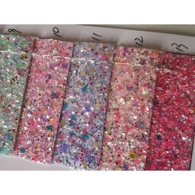 Chunky glitter,Chunky glitter fabric,Glitter for craft,Glitter leather fabric,Glitter leather for bows,Glitter leatherette for DIY