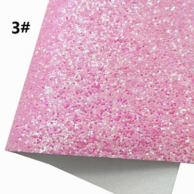 Pink Chunky Glitter Felt Sheets