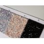 Round Sequin Glitter With Small Diamonds Leather