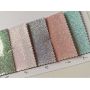 Solid Color Smooth Glitter Leather Glitter Fabric