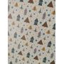 Christmas Tree Faux Leather Fabric