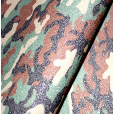 Chunky Glitter leather Factory In China
