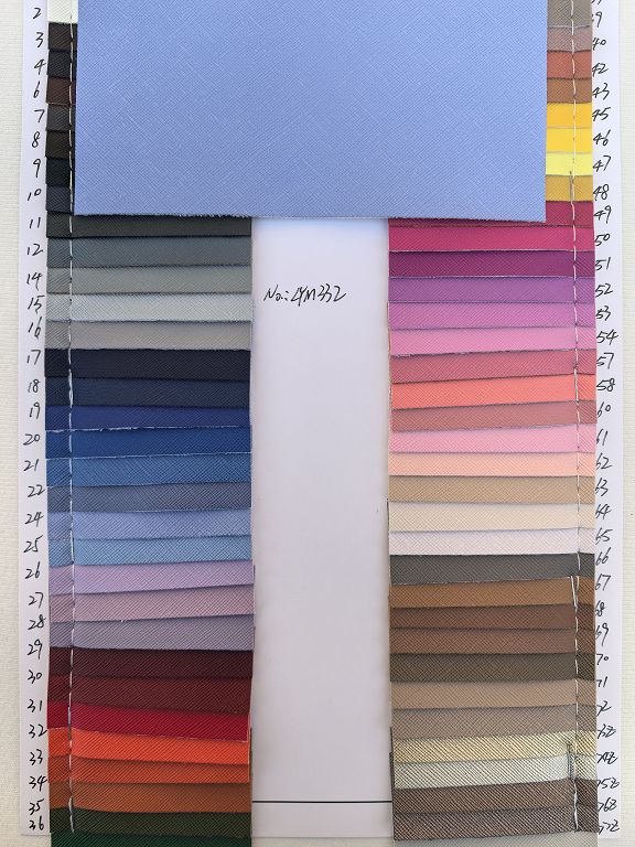 Soft Felt backing PU Leather Vinyl