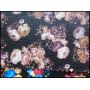 Flower Printed Leather Fabric
