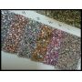 Premium Wholesale chunky glitter leather Fabric