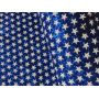 Chunky Star Glitter Leather Fabric