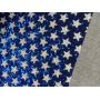 Chunky Star Glitter Leather Fabric