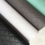 In Stock Plaid Faux Leather