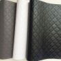 In Stock Plaid Faux Leather
