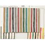 Colorful Mini Stripes Leather 